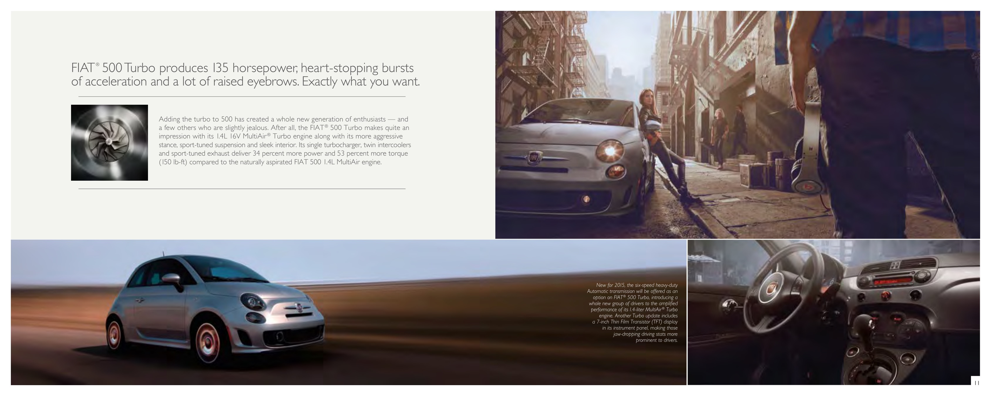 2015 Fiat 500 Brochure Page 14